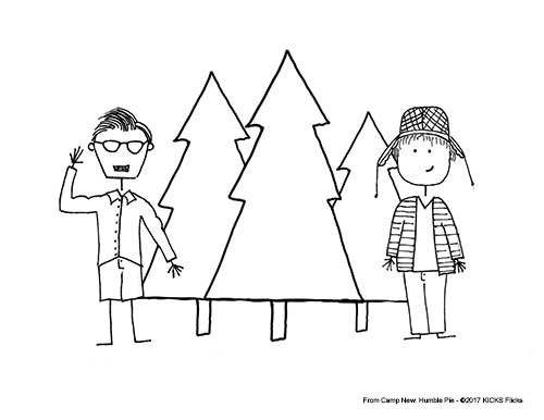 Camp New Humble Pie Coloring Page for Kids