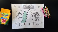Christmas Coloring Pages from Camp New: Humble Pie