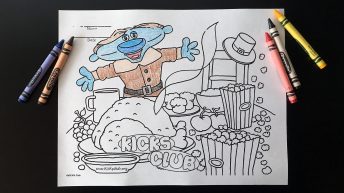 Free Thanksgiving Coloring Page